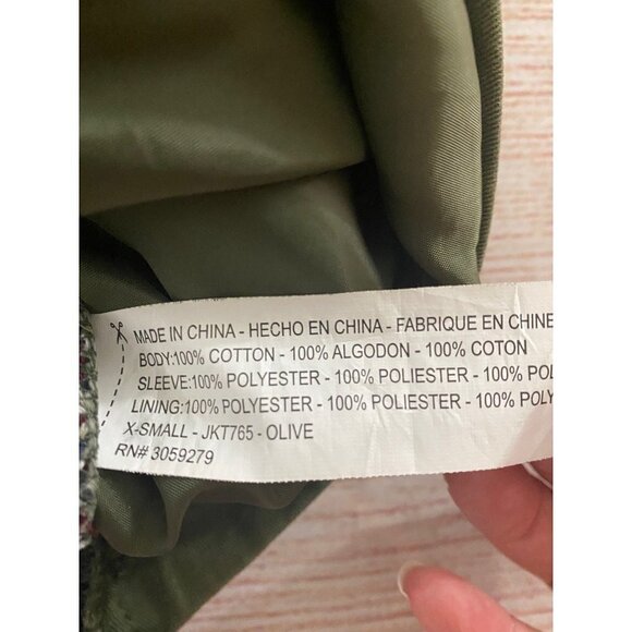 Thread & Supply Women's Aztec Military Jacket - XS - Picture 10 of 11